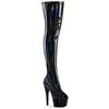 Pleaser - ADORE3011HWR Cuissardes à plateforme - Noir Product image